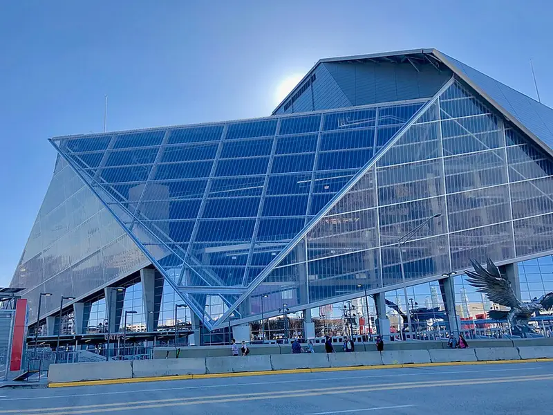 亞特蘭大 Atlanta Stadium(Mercedes‑Benz Stadium)外觀|2026 世界盃場館