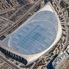 SoFi Stadium 空拍(Hollywood Park),英格爾伍德/洛杉磯都會區