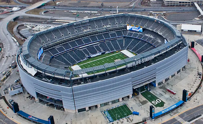MetLife Stadium 空拍｜NYNJ 世界盃主場館