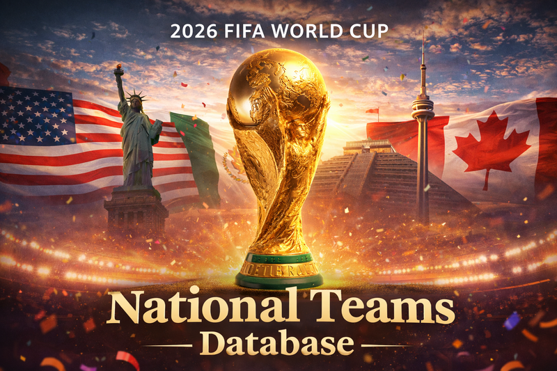 主視覺封面(獎盃+三地主剪影+「National Teams Database」字樣)