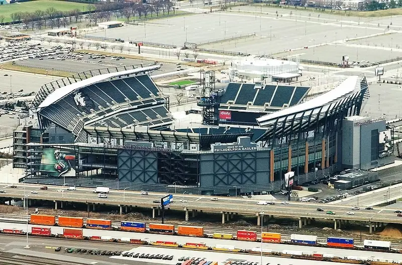 Lincoln Financial Field 空拍|South Philadelphia Sports Complex|FIFA World Cup 2026 Philadelphia Stadium