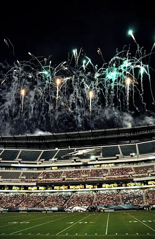 林肯金融球場夜間氛圍|Lincoln Financial Field|Philadelphia Stadium|World Cup 2026