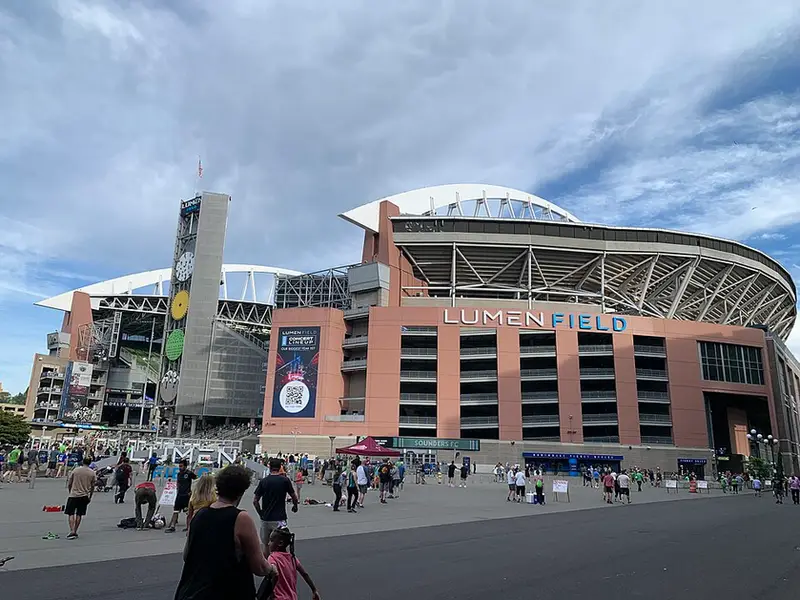 西雅圖流明球場 Lumen Field 外觀（2026 世界盃官方名 Seattle Stadium）