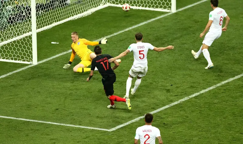 Mario Mandzukic 於世界盃踢進關鍵一球